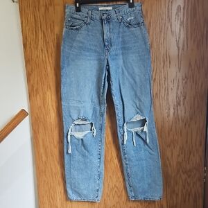 Levi's Blue Straight Leg Women's Jeans